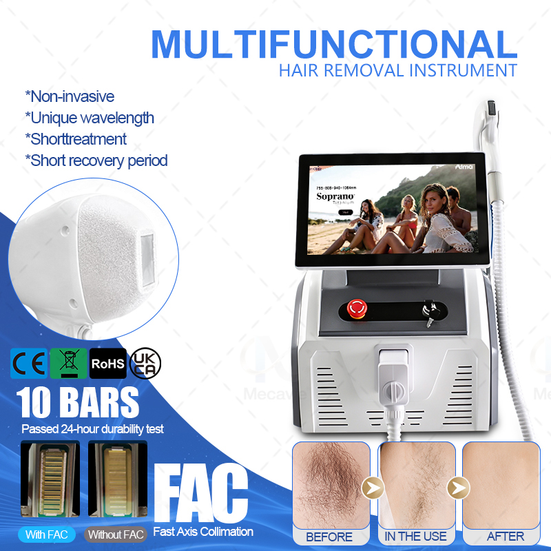 Industrial Laser Diode - Máquina Profissional de Remoção de Cabelo