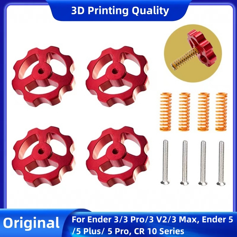 Creality Printer Ender 3 - Para Porcas de Nivelamento de Metal