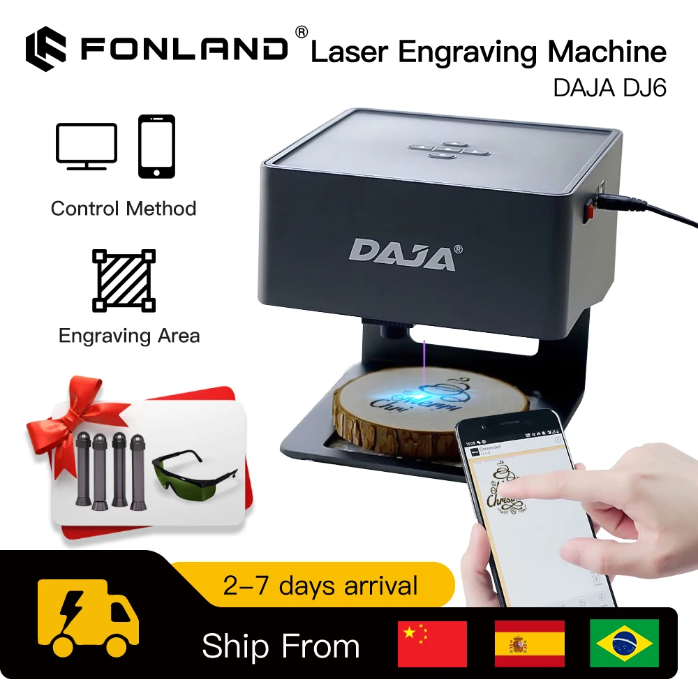 Industrial Laser Tool - DAJA-Máquina de Gravação a Laser, Gravador
