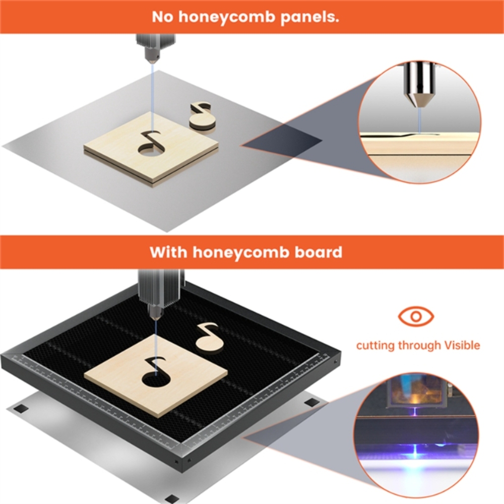 Mesa de trabalho em favo de me - Industrial Laser Table avaliação e preço