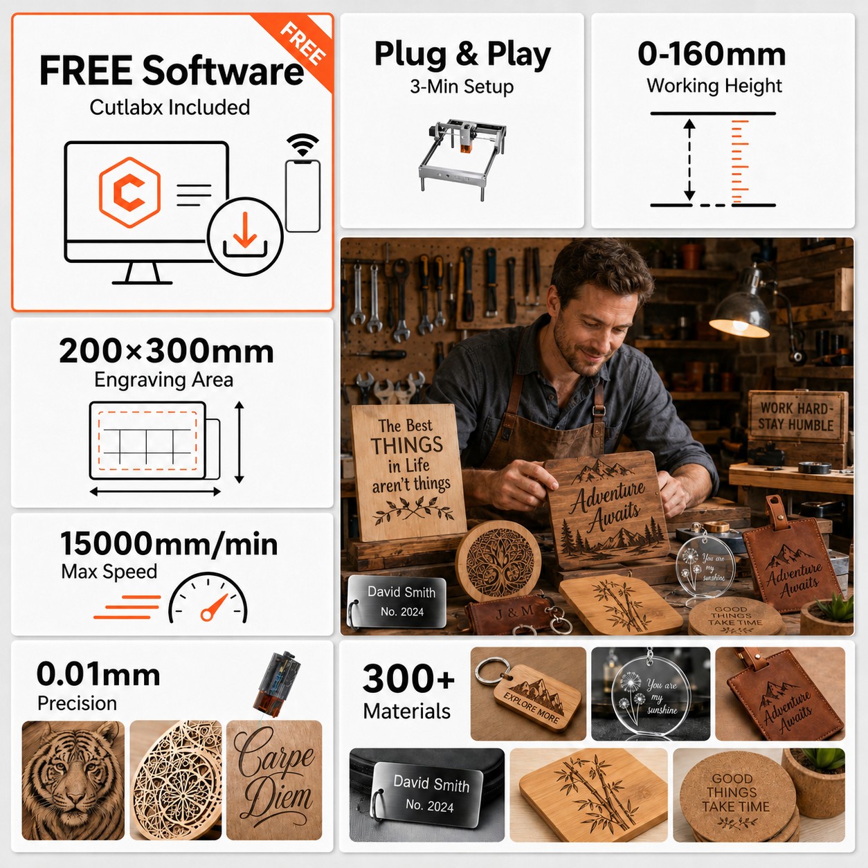 Máquina de Gravação Laser K15P - Industrial Laser Cutting Machine avaliação e preço